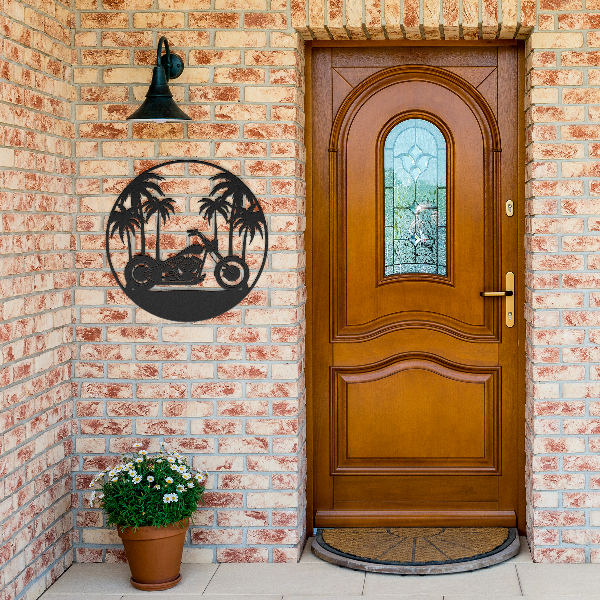 Paradise_Chopper_Die_Cut_Metal_Sign_Black_Brick_Entrance_Mockup.png_12324128