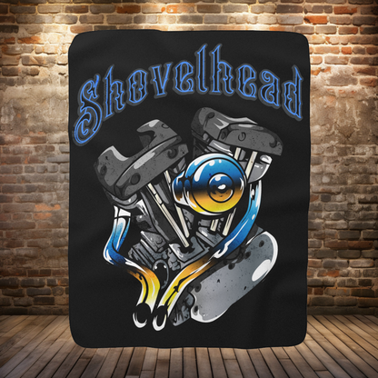 Shovelhead Fleece Blanket